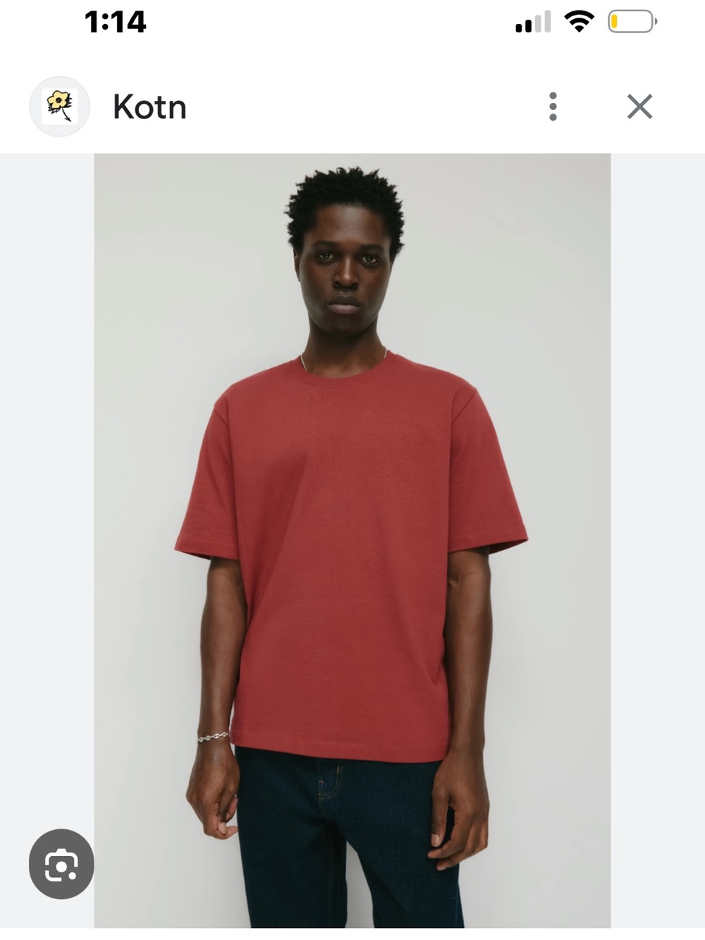 KOTN Midweight crew neck t-shirt